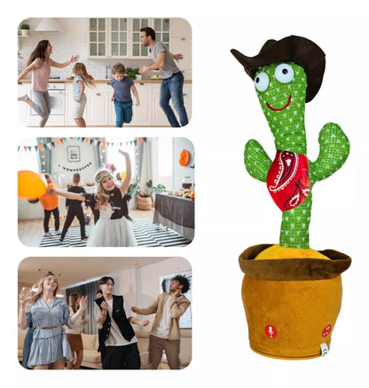 Cactus Bailarín Imita Voz Musical - ¡Diversión al Ritmo de la Música!