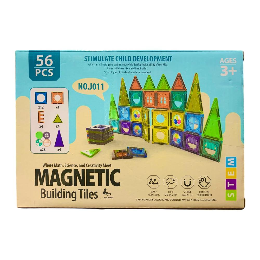 Juego Magnético Bloques Didácticos - 56 Pcs 🎨✨