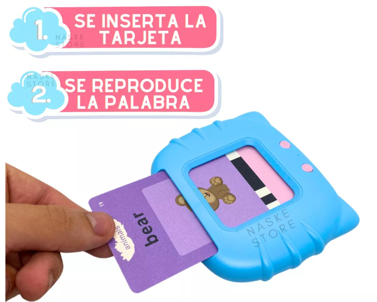 Juego Lector de Tarjetas Aprendo Inglés – Aprendizaje interactivo para niños 🎓🗣️