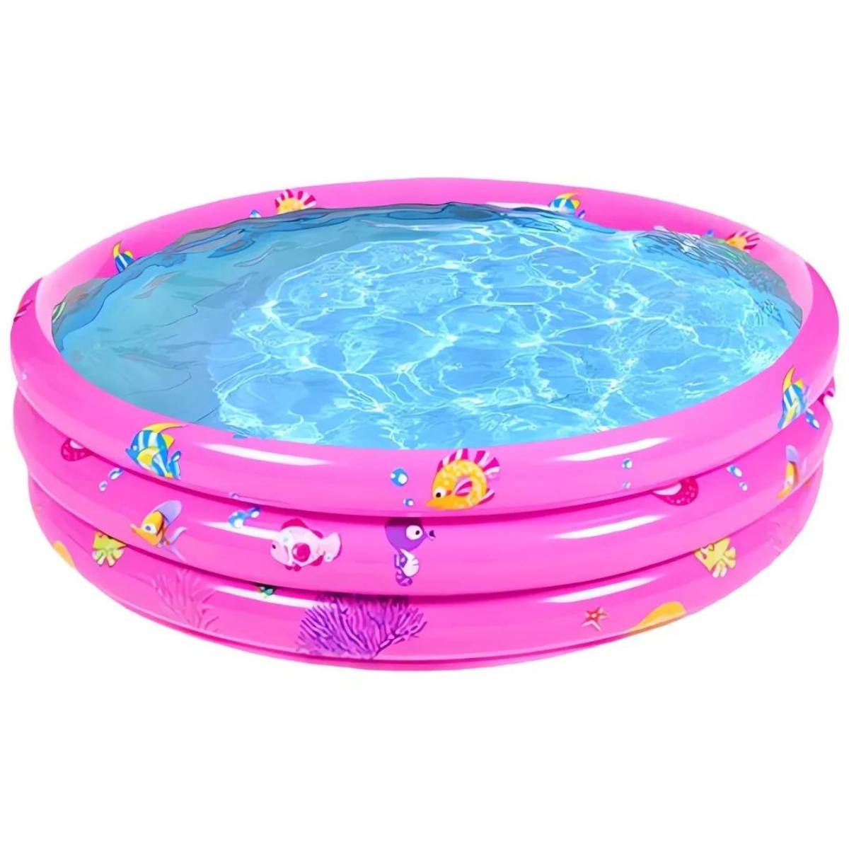 Piscina Inflable Multicolor para Niñas - 140 cm de Diversión y Seguridad | AmeClicStore Lo que buscas en un clic