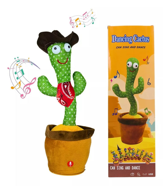 Cactus Bailarín Imita Voz Musical - ¡Diversión al Ritmo de la Música!