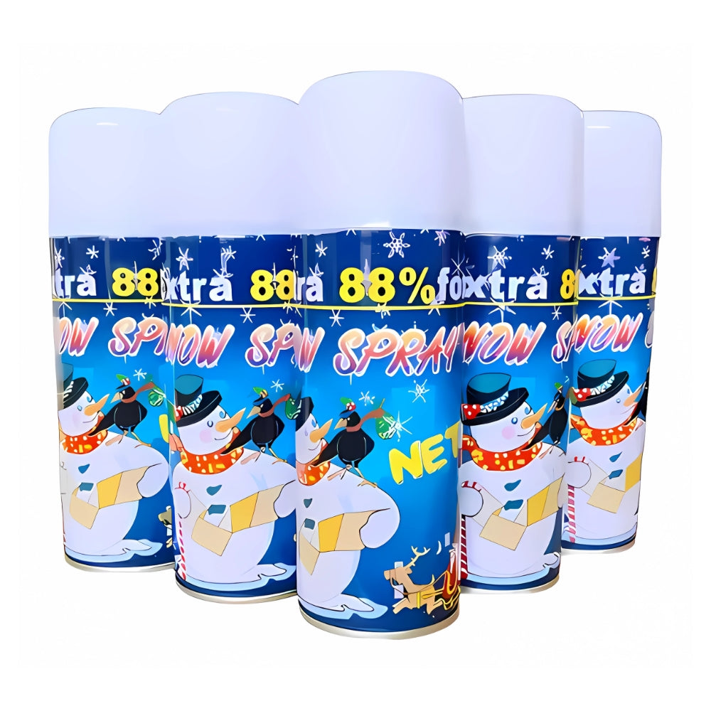 ❄️ NIEVE ESPUMA SPRAY 250ML (PAQUETE DE 12 UNIDADES) ❄️